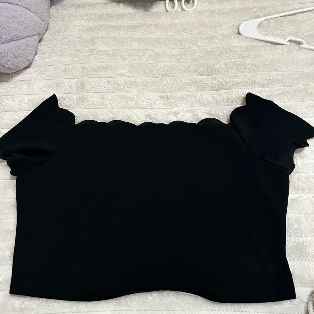 Elegant Black Women's Top